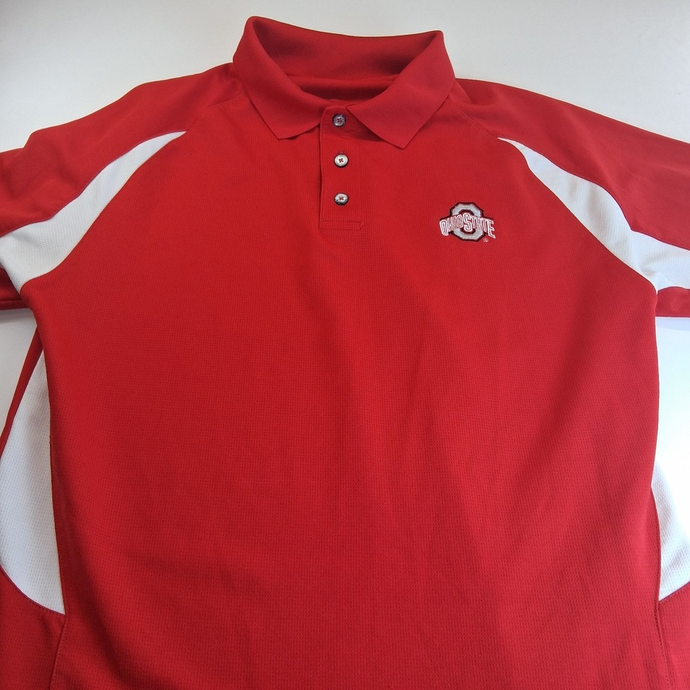 Ohio State Buckeyes Men's Golf Polo Shirt Size Medium